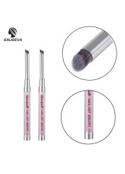 Nail Art Brush Gradient Drawing Pen Nail Paint Brush UV Gel Oblique Mouth Gradual Painting Brush Pen Nail Art Design Tools