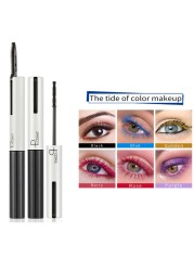 12 Colors Color Eyelash Mascara Thick Curling Long Lasting Extension Make Up White Eyelashes Party Extension Mascara Cosmetics