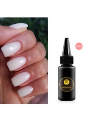 MSHARE Builder Nail Extension Gel Refill Nails Extension Thick Quick Building Clear Pink Led UV Gel Soak Off 30ml