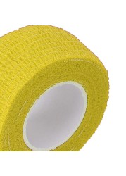 Self-Adherent Bandage Wrap Stretch Elastic Wrap Bandage Tape Easy Tear Prevent Elastic Fabric For Writing Use For Toes