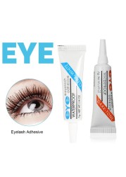 False Eyelash Glue Waterproof Eye Lash Cosmetic Tools False Eyelashes Makeup Adhesive Clear - Dark White - Black