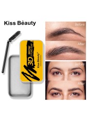 Eyebrow Gel Eyebrow Wax Waterproof Long Lasting 3D Wild Feathers Eyebrow Styling Soap Gel for Eyebrow Makeup Women Cosmetics TSLM1