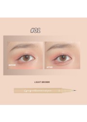 Ultra-thin Liquid Eyeliner Pen Quick-drying Waterproof Sweat-proof Long Lasting Non-Smudge Eye Makeup Thin Eyeliner TSLM1