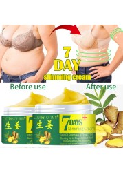 15g/30g/50g Ginger Fat Burning Cream Fat Loss Slimming Body Slimming Body Reduce Fat Cream Massage Cream