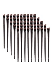 5/10/20/50pcs Eyebrow Contour Makeup Brushes Eyebrow Eyeliner Brush Professional Super Thin Angled Liner Eye Brush Make Up Tools