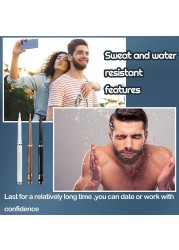 Fashion Men's Beard Makeup Enhancer Mustache Tinting Tools Beard Hair Loss Prevention Facial Bristles Waterproof Styling Pen