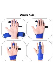 First Aid Finger Splint Immobilizer Medical Thumb Waist Support Adjustable Thumb Brace Stabilizer Guard Spica Support Thumb Care