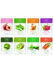 30ml Fruit Plant Face Mask Shrink Pores Brightening Moisturizing Anti-aging Sheet Masks Moisturizing Face Skin Care