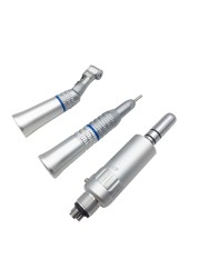 Dental Low Speed ​​Handpiece Air Turbine Handpiece Straight Contra Angle 2/4 Holes Air Motor