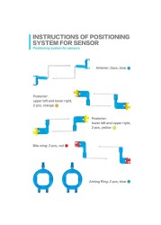 1 Set Dental Position Sensor Intraoral X-ray Film GPS Dental Instruments