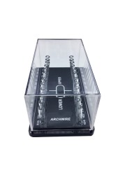 1pc Dental Rectangular Archwire Dispenser Box Acrylic Placing Box Orthodontic Arch Wire Holder Dental Instruments