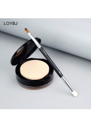 Loebig New Concealer Makeup Brushes T301 Double Ended Soft Sponge Wool Fiber Powder Concealer Cosmetic Blending Fine Brush Set