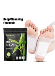 Detox Foot Patches for Stress Relief Deep Sleep Herbal Detox Natural Clean Body Detox Cleansing Herbal Adhesive Health Pads