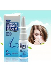 3pcs ZB Newest Powerful Nasal Spray Treatment Chronic Allergic Rhinitis Cure Sinusitis Medical Herb Plaster Nose Care 20ml