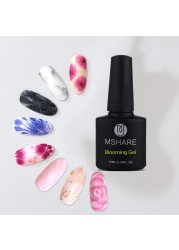 MSHARE Blooming Gel Lacquer Polish Professional Soak Off UV Led Long Lasting Beauty Effect