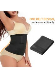 Elastic Women Slimming Belly Wrap Bandage Resistance Bands Waist Trainer Body Belt Modeling Trimmer Belt Gym Accessories