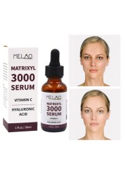 Matrixyl 3000 Vitamin C Serum Hyaluronic Acid Reduces Sun Spots Wrinkles Face Serum 30ml