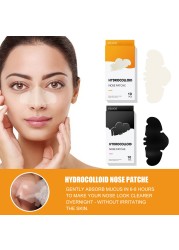 Blackhead Remover Mask Bamboo Charcoal Nose Sticker Cleaner Nose Pore Strip Deep Clean With Acne Needle Face Cleaning Tool