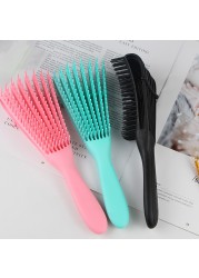 Women Hair Scalp Massage Comb Detangling Brush for Curly Hair Non-slip Rubber Octopus Hair Brush Comb Scalp Massage Styling Tool