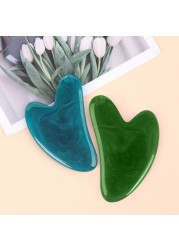 Chinese Gua Sha Scraper Tools Neck Body Acupuncture Spa Massage Beeswax Board Deep Tissue Relaxation Tools Promote Blood