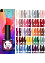 ur sugar 7.5ml gel nail polish nail color soak off uv gel varnish semi permanent uv gel nail art varnish base top coat