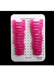 26pcs/set 10 Sizes G Curve Shape Nail Protector Lacquer Finger Shield Liquid Proof French Stickers Manicure Nail Clip