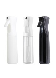 300ml Ultra Fine Mist Hair Spray Continuous Water Spray Hairdressing Refillable Empty Bottle For Barber Salon Cleaning