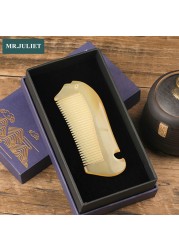 Ivory comb female household durable anti-hair loss massage comb mini portable gift box fish comb anti-static