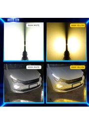 H7 H8 LED Fog Lamp 12000LM Canbus H11 Headlight 9005 HB3 9006 HB4 9012 HIR2 Car Anti Fog Light Bulb for Audi BMW VW Benz Toyota