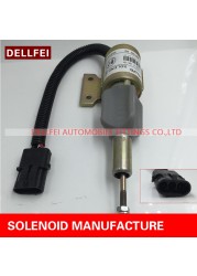 Fuel Engine Stop Solenoid 3932529,3939700 SA-4756-12, SA-4891-12 3932530,3939701 SA-4756-24, SA-4891-24