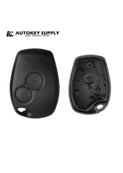 Renault 2 Button Front Remote Shell Only Autokey Supply AKREN 220