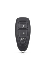 KEYYOU - Smart Remote Control Keyless Entry for Ford, Remote Control for Ford Focus C-Max Mondeo Kuga Fiesta B-Max 433/434Mhz 4D63 80Bit