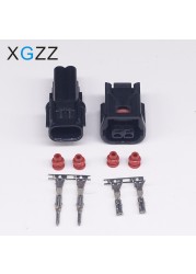 LED Fog Light Cable, Waterproof Male Female Plug for Honda 6181-6851 6189-7408, 5 Sets, 2 Pin