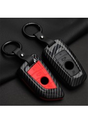 Fashion ABS Carbon Fiber Car Remote Key Case Cover for BMW 1 2 3 4 5 6 7 Series X1 X3 X4 X5 X6 F30 F34 F10 F07 F20 G30 F15 F16