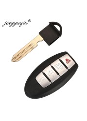 jingyuqin S180144106 433MHz 4A-PCF7953M Keyless Smart Car Remote Fob for Nissan Rogue X-Trail 2014 2015 2016 KR5S180144106