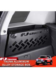 06-21 Year Toyota FJ Cruiser Accessories Modified Interior Trunk Aluminum Alloy Storage Box