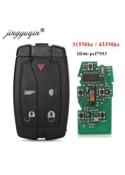 jingyuqin Land Rover Freelander 2 Smart Remote Control Car Key 315Mhz /433Mhz 5 Button With Small Uncut Blade