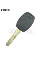 QCONTROL Remote Key For Honda S0087-A Accord Element Pilot Civic CR-V Fit Insight City Jazz Odyssey ID46 Chip 433MHz HR-V