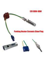 12V 88W-98W Parking Heater Ceramic Glow Plug for Car, Boat, Truck, Diesel, Parking Heater Parts Ceramic Pin