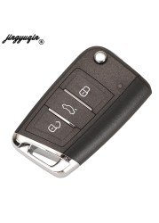 jingyuqin 3 Buttons Xhorse XSMQB1EN VVDI Super Smart Remote Car Key MQB Type Fob for VVDI Key Tool VVDI2 Tool English Version