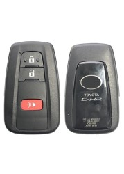 CN007181 Aftermarket 3 Buttons Smart Proximity Remote Key Fob With 314.3MHz 8A Chip For Toyota C-HR 2018 2019 FCC MOZBR1ET BR1ET