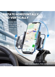 Universal Smart Car Phone Holder Suction Cup Stand Phone Holder 360 Degree Rotating GPS Stand for Samsung iPhone Xiaomi