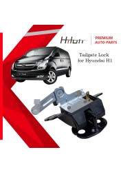 812304H001 tailgate lock, with lock catch, for Hyundai H1 I800 Grand Starex, 81230-4H001