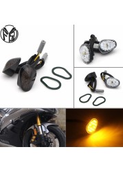 LED Turn Signal Light Indicator Lamp Flush Mount For Yamaha YZF R1 R6 R6S Motorcycle Accessories