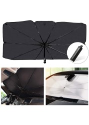 Auto Front Window Sunshade Car Sun Shade Protector Parasolcover Protector Interior Windshield Sun UV Protection Accessories