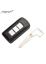 jingyuqin 2/3/4 Buttons Smart Car Key Shell Cover For Mitsubishi ASX Outlander Sport Pajero Shogun Montero Lancer RVR