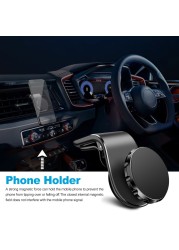 2pcs 360 degree rotation interior accessories aluminum alloy phone holder non-slip aromatherapy fixed car air vent easy to install