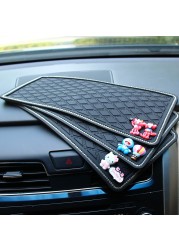 Car anti-slip mat, center console mat, silicone mat, sunglasses, mobile phone storage mat, auto parts, car decoration mat