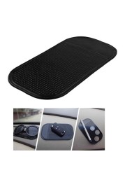 Car Pad Non-Slip Sticky Anti-Slide Phone Holder Mat Anti-Slip Silicone Mat Car Mat Car Interior Accessories