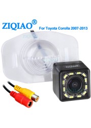 ZIQIAO For Toyota Corolla 2007 2008 2009 2010 2011 2012 2013 HD Backup Reverse Rear View Camera HS025